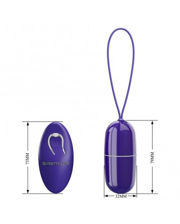 Arvin Youth Huevo Vibrador con Control Remoto