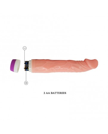 Vibrador Color Natural 22 cm