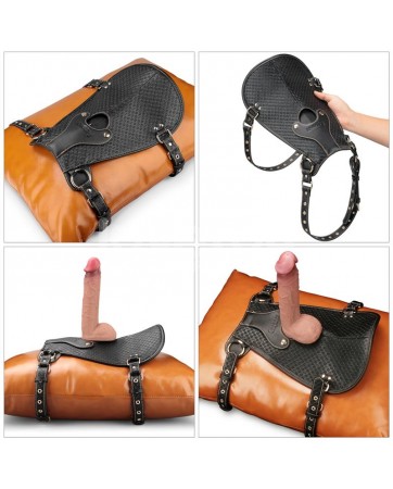 Rebellion Reign Dildo Saddle Silla de Montar