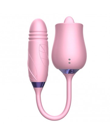 Martinella Lengua Estimuladora Clitoris y Huevo con Thrusting