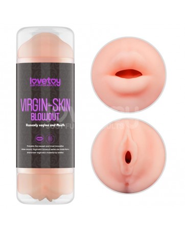 Masturbador Masculino Virgin skin Vagina y Boca