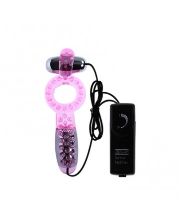 Anillo Vibrador Doble Couple Collection Rosa