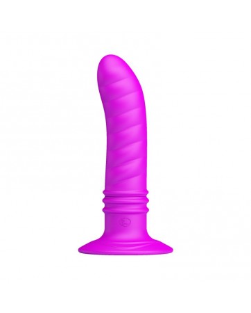 Vibrador Twist Plug Anal Purpura