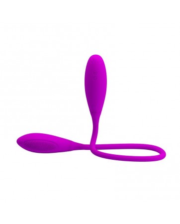 Pretty Love Huevos Vibradores Snaky Vibe Color Purpura