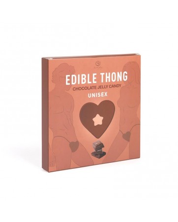 Tanga Comestible Unisex Chocolate