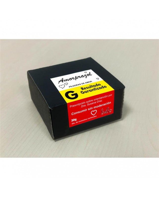 Caja Caramelos Amorprazol 20 und 30gr Cereza