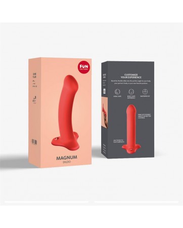 Magnum Dildo Flashy Coral