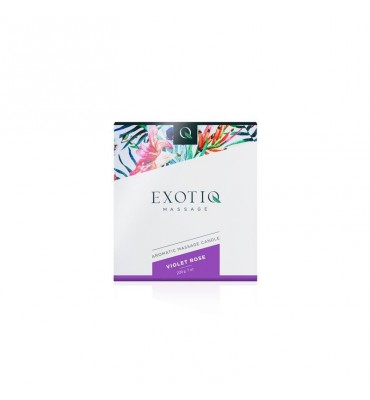 Vela de Masaje Rosa Violeta 200g