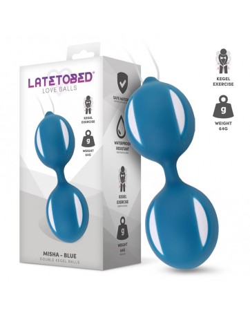 Misha Bola Kegel Doble con Peso Interno