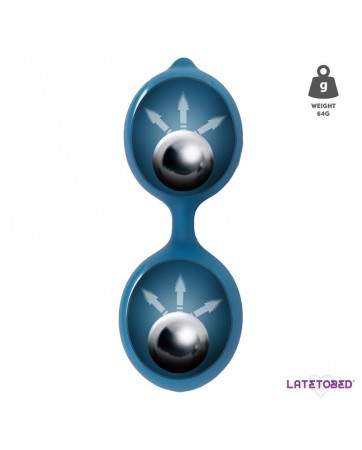 Misha Bola Kegel Doble con Peso Interno
