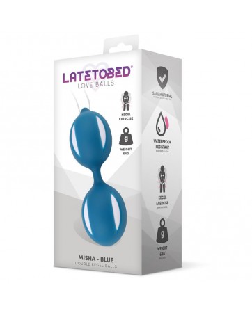 Misha Bola Kegel Doble con Peso Interno