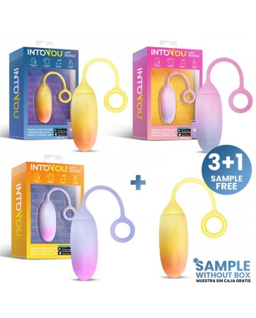 Pack Surtido 3 Muestra Huevo con APP Silicona Doble Capa