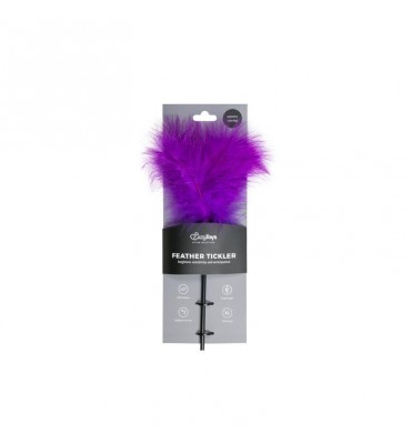 Plumas Estimuladoras con Mango Largo Purpura