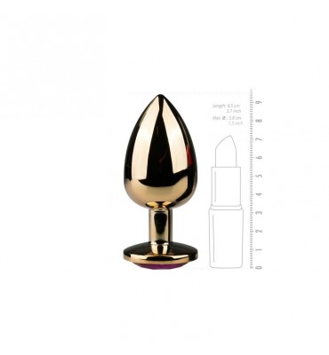 Plug de Aluminio No 6 Oro Purpura