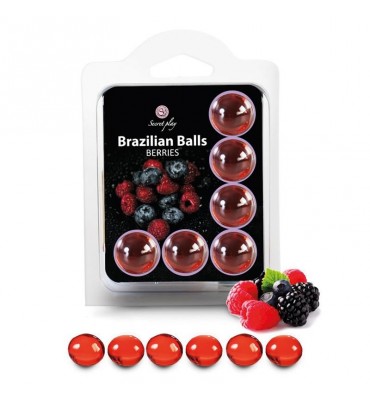 Brazilian Balls Set 6 Frutas del Bosque