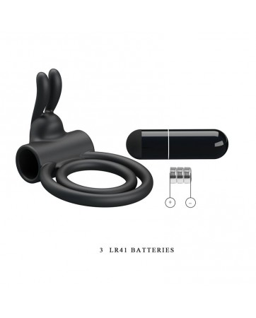 Anillo Doble para el Pene con Vibracion Osmond