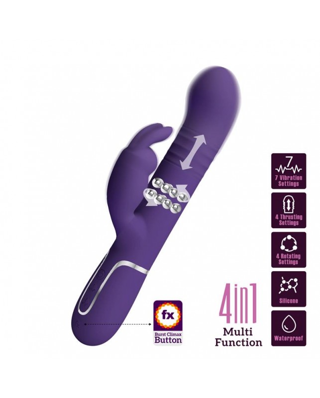 Coale Vibrador con Thursting y Bolas Rotatorias