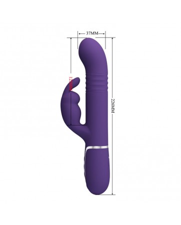 Coale Vibrador con Thursting y Bolas Rotatorias