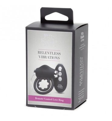 Relentless Anillo para el Pene Control Remoto USB