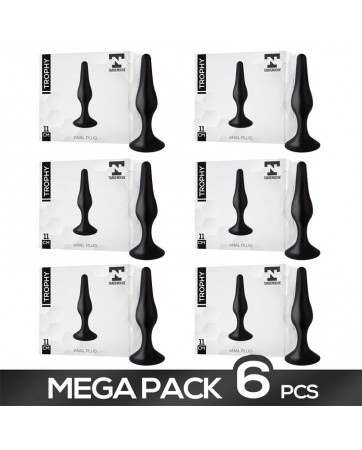 Pack de 6 Trophy Plug Anal 11 cm