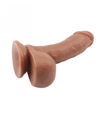 Dildo Dual Density Fashion Dude 175 x 41 cm Bronceado