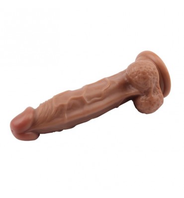 Dildo Dual Density Fashion 21 x 41 cm Bronceado