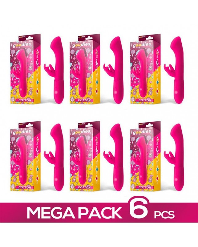 Pack de 6 Cotton Vibrador Punto G