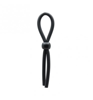 Rimba Latex Play Cordon Ajustable para Pene Color Negro