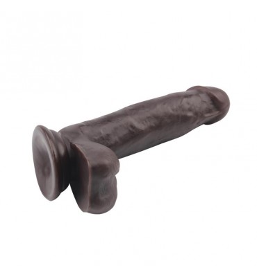 Dildo Dual Density Fashion Dude 178 x 4 cm Marron