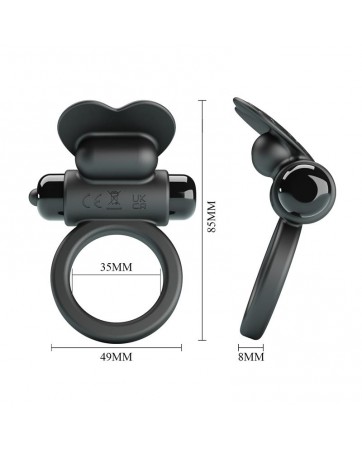 Debonaire Anillo para el Pene con Vibracion