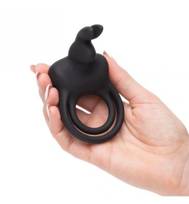 Anillo para Pene con Conejito para Parejas USB Negro