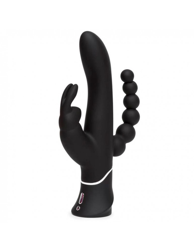 Vibrador Triple Curve USB Negro