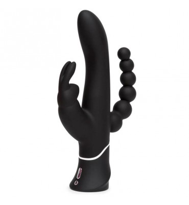 Vibrador Triple Curve USB Negro