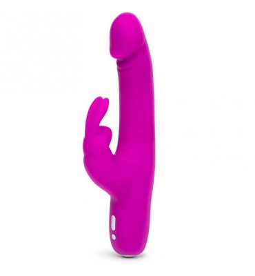 Vibrador Slimline Realistic USB Purpura