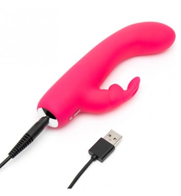 Mini Vibrador Recargable USB Rosa