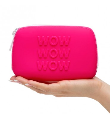 Estuche con Cremallera WOW...