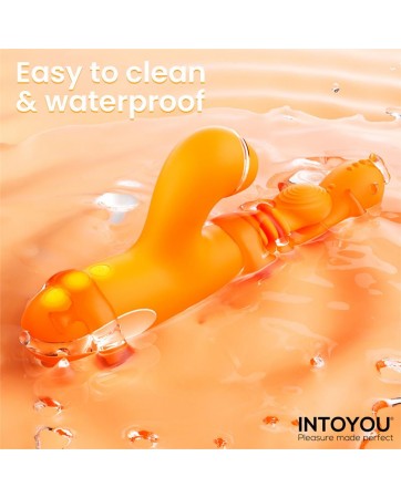 Ethan Vibrador Masaje 360º para el Punto G y Cabezales Intercambiables