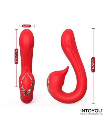Swana Vibrador con Lengua y angulo Ajustable