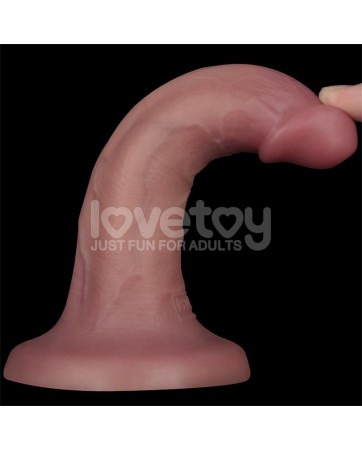 Dildo Dual Layer con Vibracion 6