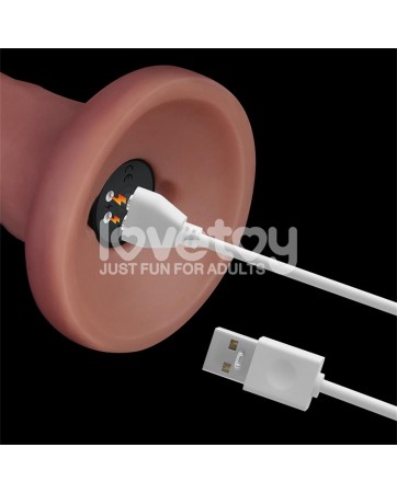 Dildo Dual Density con Vibracion 8