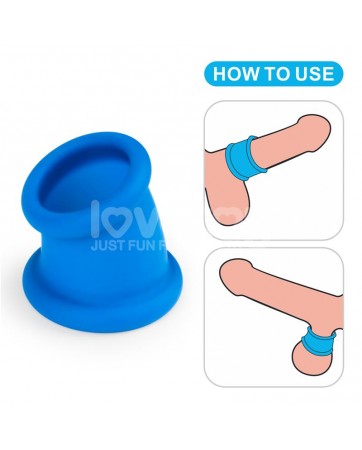 Pinnacle Pro Tapered Squeeze Stretcher Anillo para el Pene