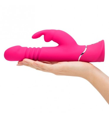 Vibrador Thrusting Realistic USB Rosa