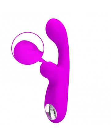 Skylar Conejito Vibrador y Thumping Fucsia