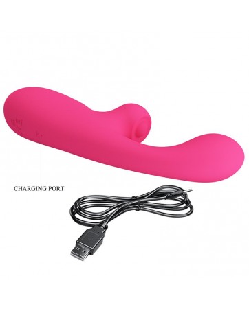 Skylar Conejito Vibrador y Thumping Rosa