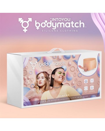 Blayke Boxer con Pene 18 cm Hiperrealista Silicona Liquida Talla unica