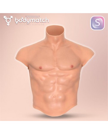 Boomax Traje Torso Masculino Hiperrealista Silicona Liquida Talla S
