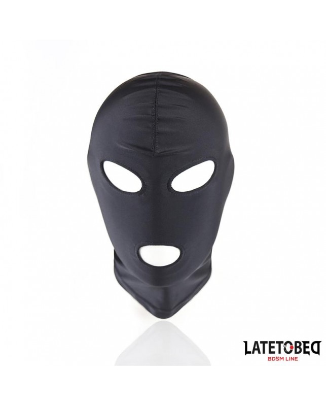 Mascara con Apertura Ojos y Boca Negra