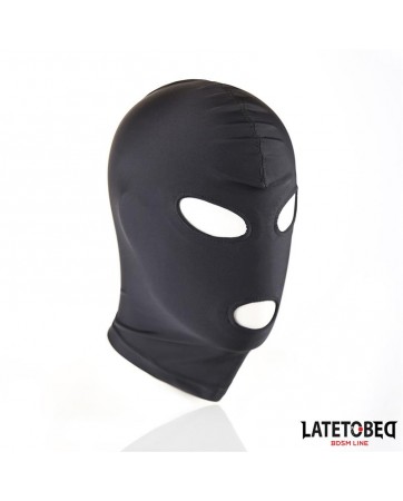 Mascara con Apertura Ojos y Boca Negra