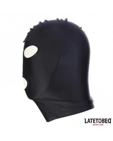 Mascara con Apertura Ojos y Boca Negra