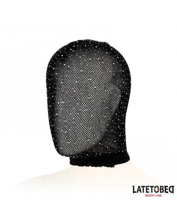 Mascara Rejilla con Brillantes y Lazo Ajustable